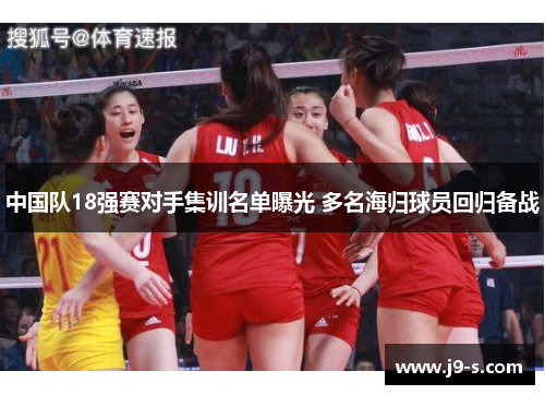 中国队18强赛对手集训名单曝光 多名海归球员回归备战
